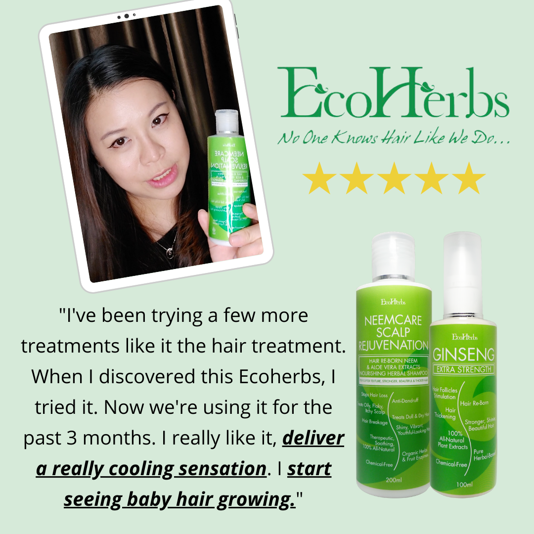 EcoHerbs NeemCare Scalp Rejuvenation Shampoo For Hair Loss, Hair Fall, Thinning Hair (For Women)