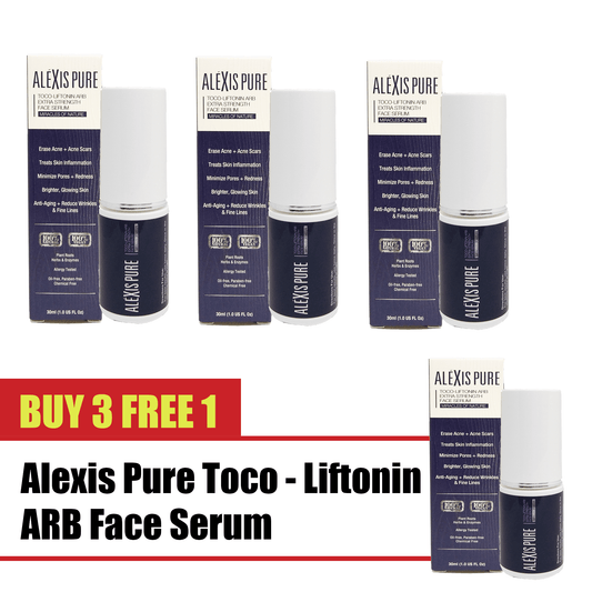 [Buy 3 Free 1] Alexis Pure Toco-Liftonin ARB Extra Strength Face Serum For Acne, Acne Scars, Minimize Pores, Oily/Greasy Skin, Skin Brightening, Improve Skin Barrier, Moisturize Skin – 30ml